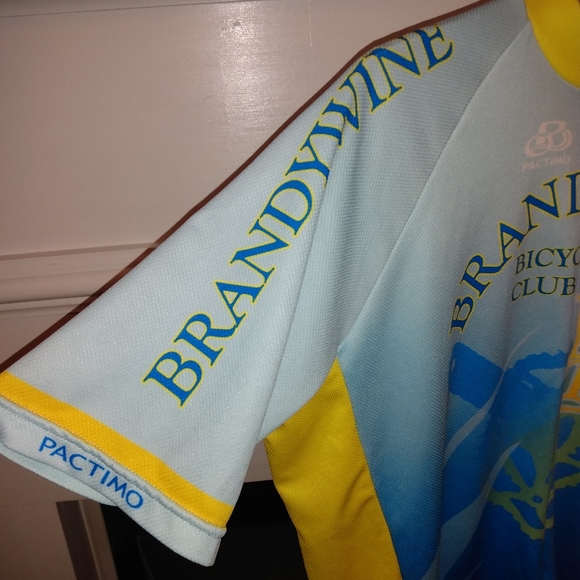vintage Brandywine Bicycle Club men's Cycling Jersey size Large - Picture 8 of 9